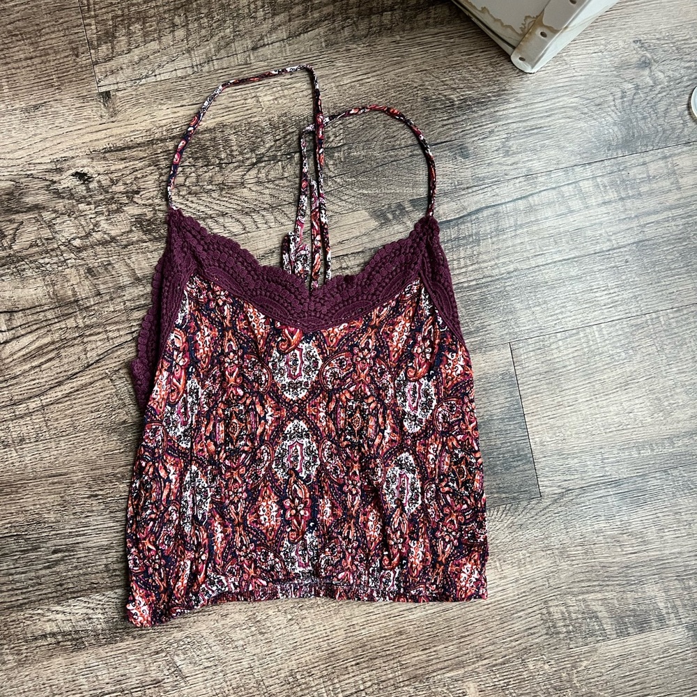 Boho Tie Top